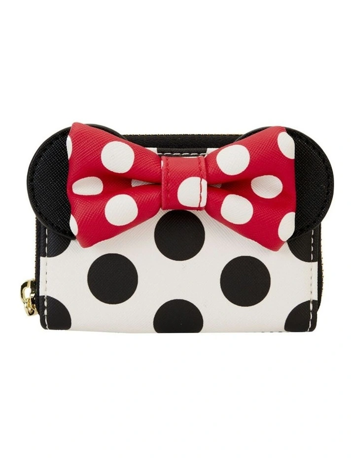 Minnie Rocks The Dots Accordion Card Holder Wallet 4.25 in Multi image 1
