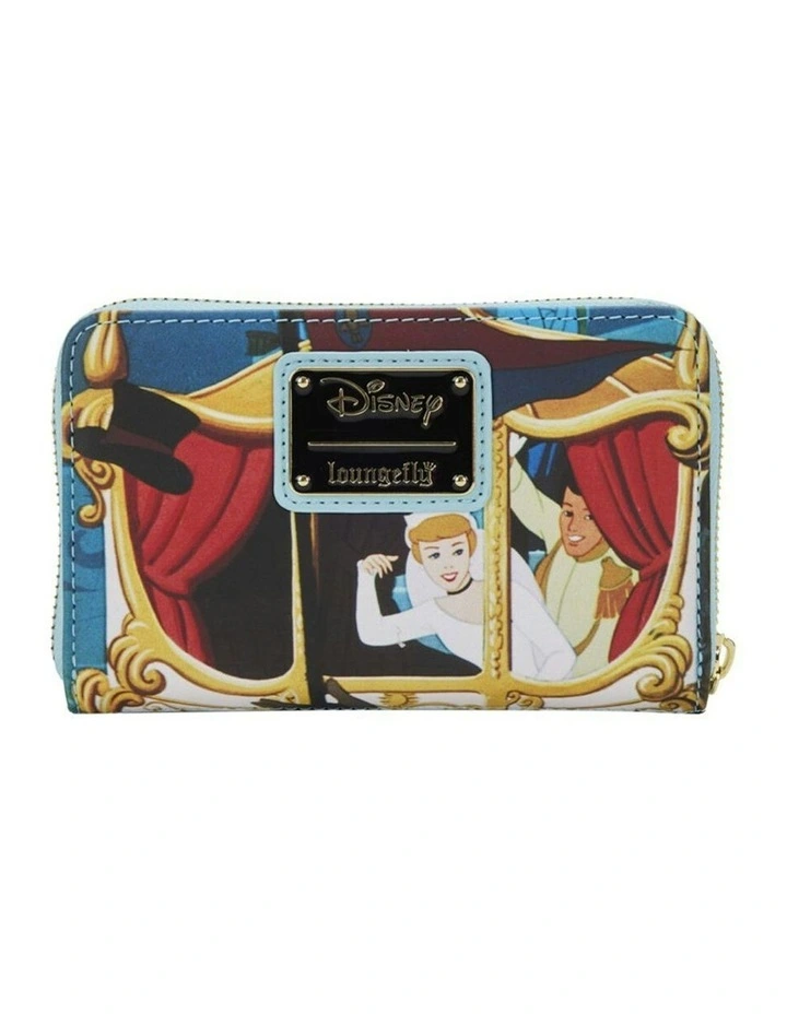 Scenes Zip Around Purse Card Wallet in Blue image 3