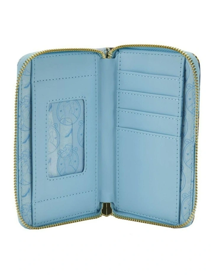 Scenes Zip Around Purse Card Wallet in Blue image 5