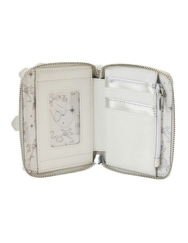 Happily Ever After Zip Around Wallet 5x4 in Whitewhite image 4
