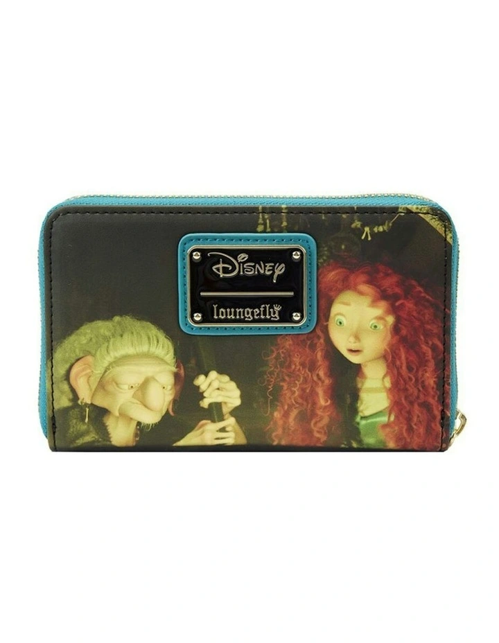 Merida Princess Scene Zip Around Purse Wallet 6x4 in Multi image 3