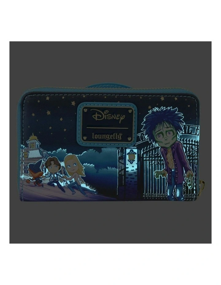 Hocus Pocus Poster Glow Zip Around Wallet in Multi image 5