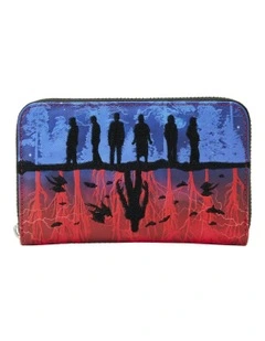 UpsideDown Shadows Zip Around Wallet 6x4 in Multi