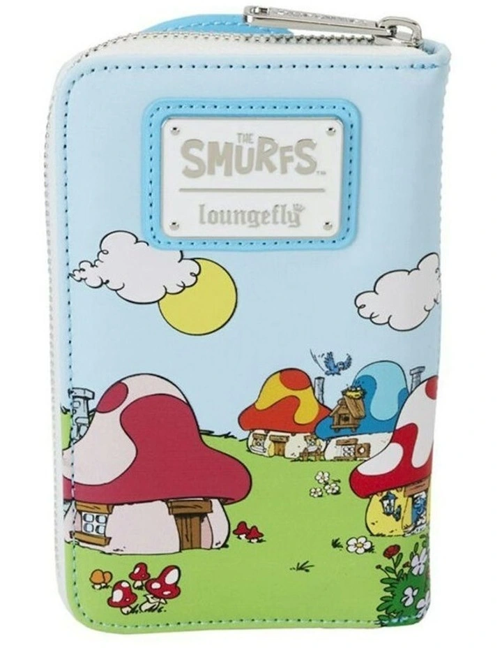 Smurfette Cosplay Zip Around Wallet 6x4 in Multi image 3