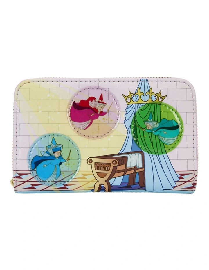 Castle 3 Good Fairies Zip Wallet 6x4 in Multi image 1