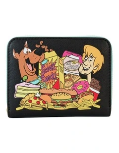 Munchies Colorful Zip Around Wallet Coin Purse 5x4 in Multi