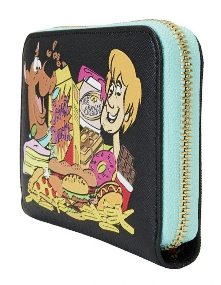 Munchies Colorful Zip Around Wallet Coin Purse 5x4 in Multi image 2