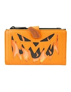 The Nightmare Before Christmas Jack Pumpkin Head Wallet Money Pouch in Orange