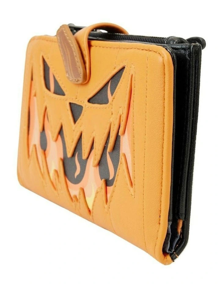The Nightmare Before Christmas Jack Pumpkin Head Wallet Money Pouch in Orange image 3