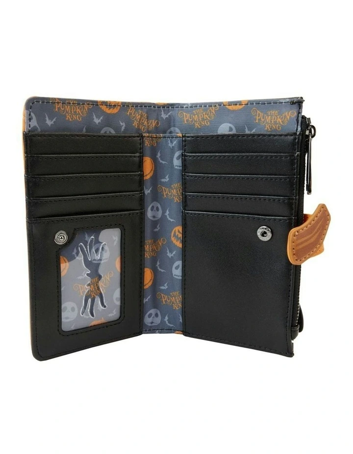 The Nightmare Before Christmas Jack Pumpkin Head Wallet Money Pouch in Orange image 5