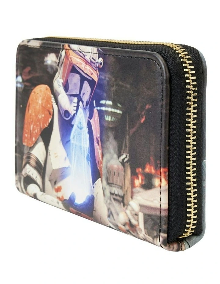 Star Wars Episode 3 Revenge of the Sith Scene Zip Around Wallet in Multi image 2