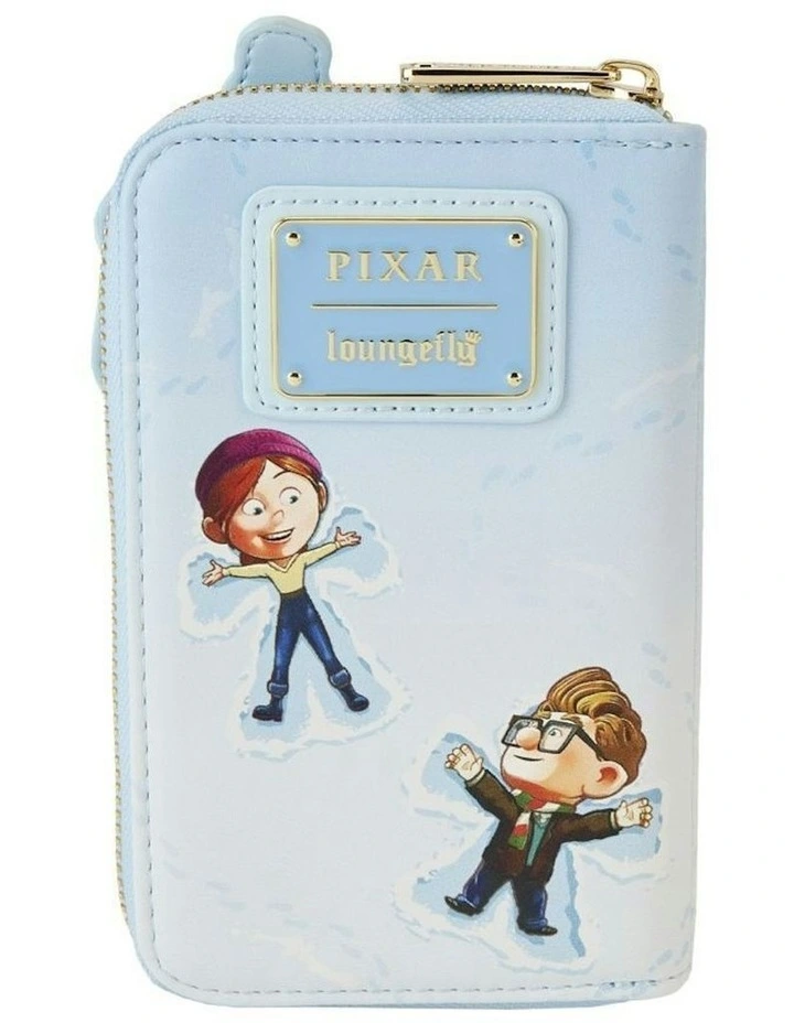 2009 Leather House Christmas Zip Around Wallet 6x4 in Multi image 3