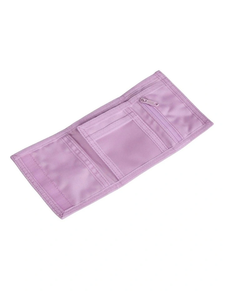 Tri-Fold Wallet Money Holder Flowers 13x25.5cm in Pink image 2