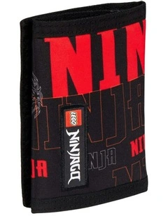 Ninjago Dragon Energy Tri-Fold Wallet 13x25.5cm in Black