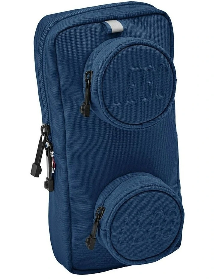 Brick Crossbody Sling Bag 25.5cm in Earth Blue image 1