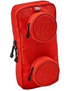 Brick Crossbody Sling Bag 25.5cm in Bright Red
