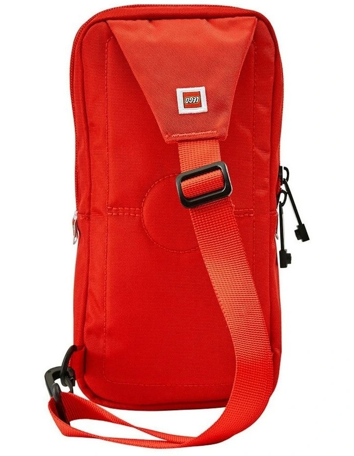 Brick Crossbody Sling Bag 25.5cm in Bright Red image 2
