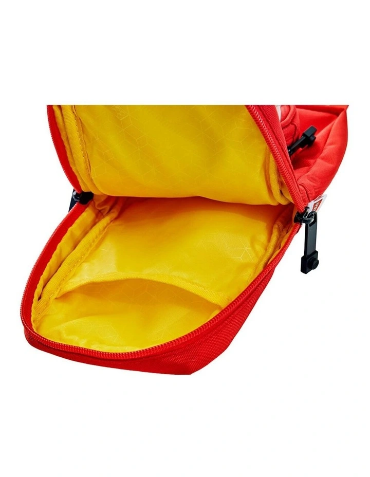 Brick Crossbody Sling Bag 25.5cm in Bright Red image 7
