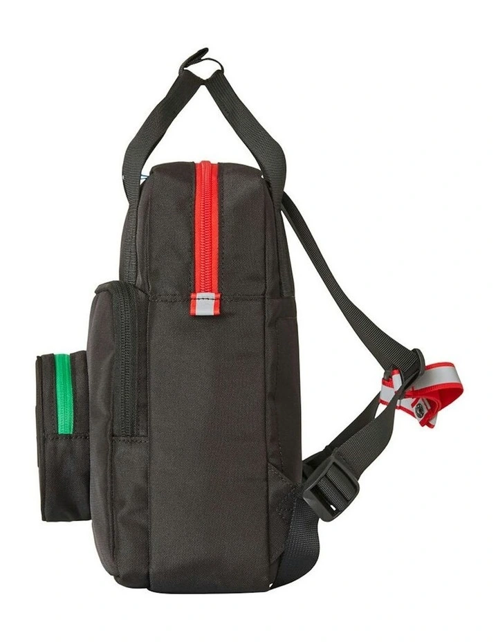 Brick Backpack School Bag 29cm in Black image 2