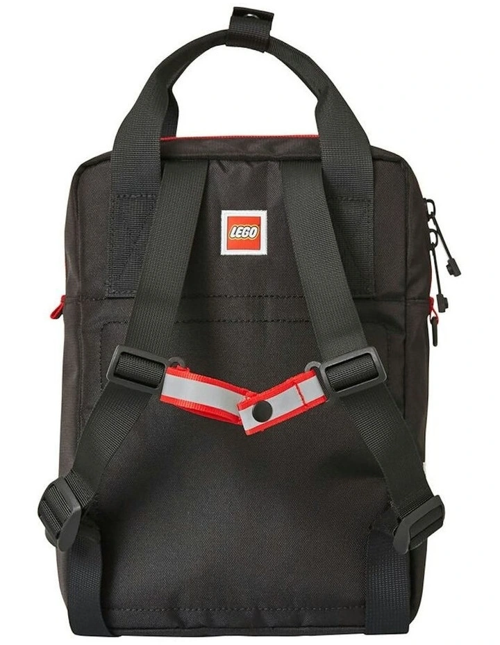 Brick Backpack School Bag 29cm in Black image 3