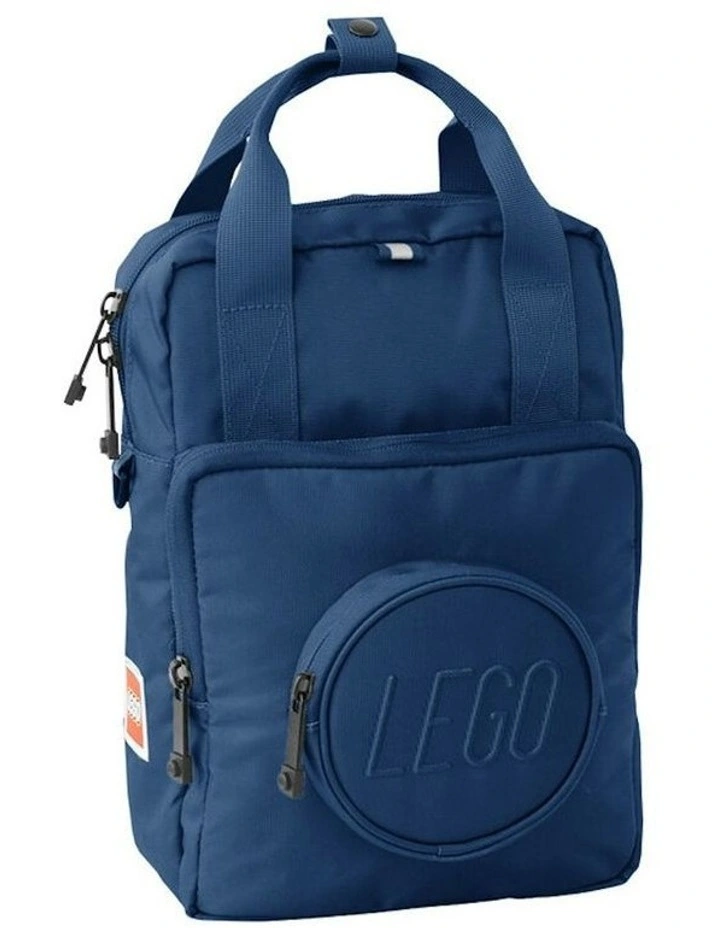 Brick Backpack School Bag 29cm in Earth Blue image 1