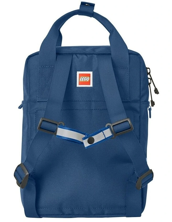 Brick Backpack School Bag 29cm in Earth Blue image 2