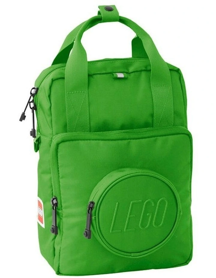 Brick Backpack School Bag 29cm in Bright Green image 1