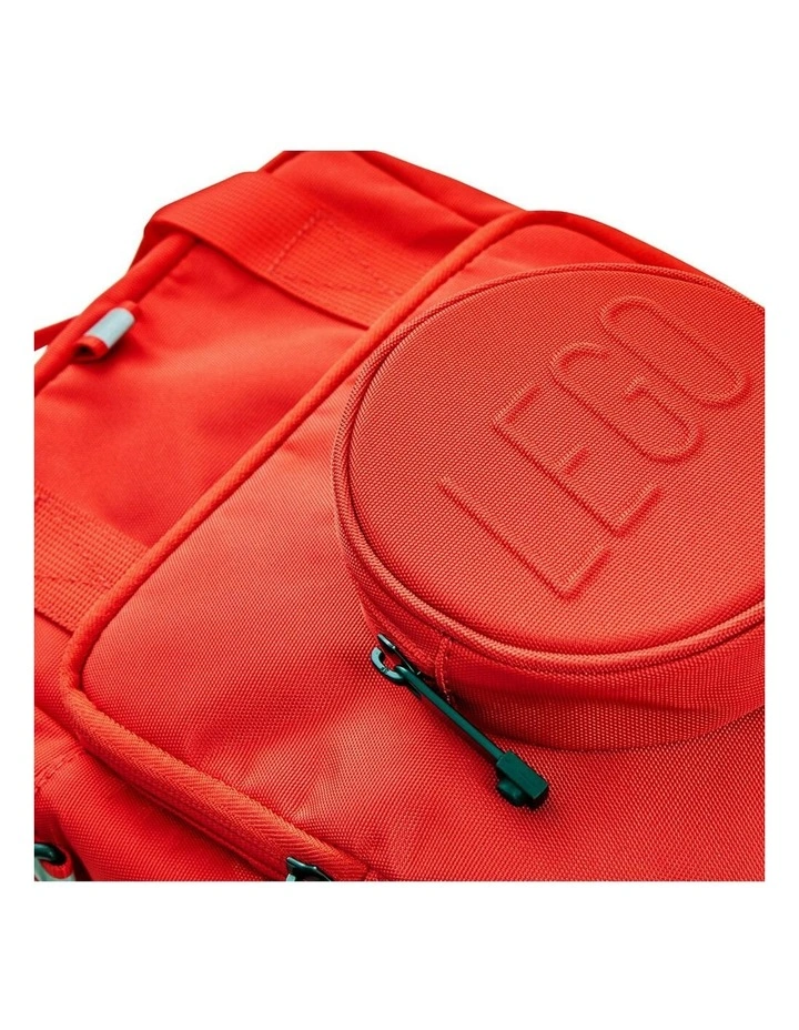 Brick Backpack School Bag 29cm in Bright Red image 5