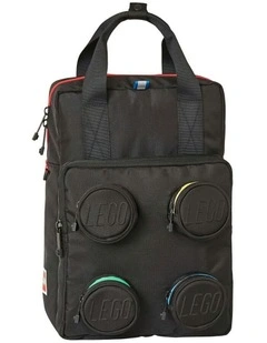 Brick Backpack School/Office Bag 37cm Black