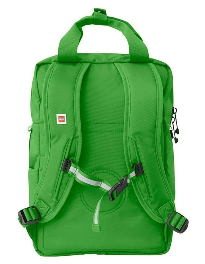 Brick Backpack School/Office Bag 37cm in Bright Green image 2