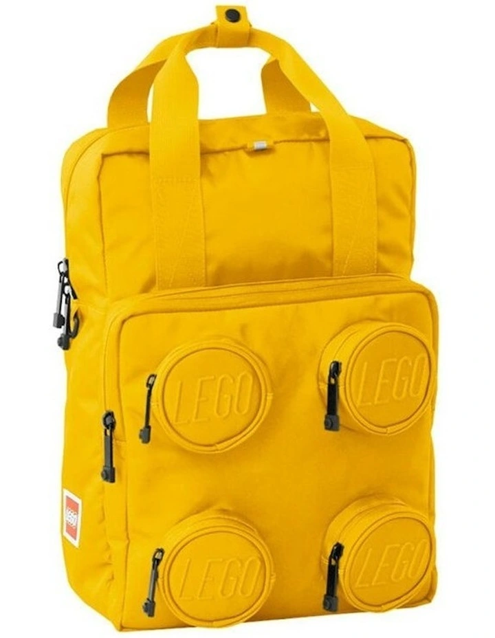 Brick Backpack 37cm in Yellow image 1