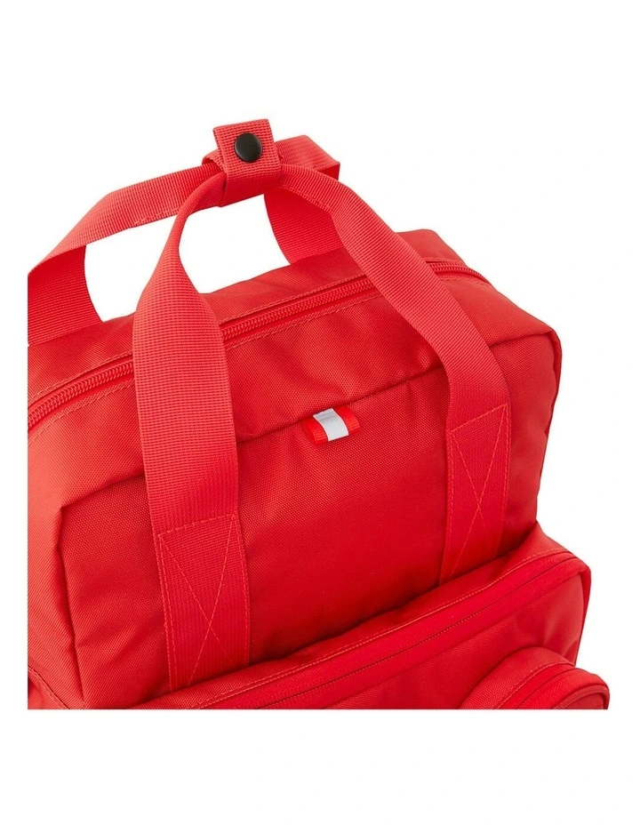 Brick Backpack 37cm in Red image 5