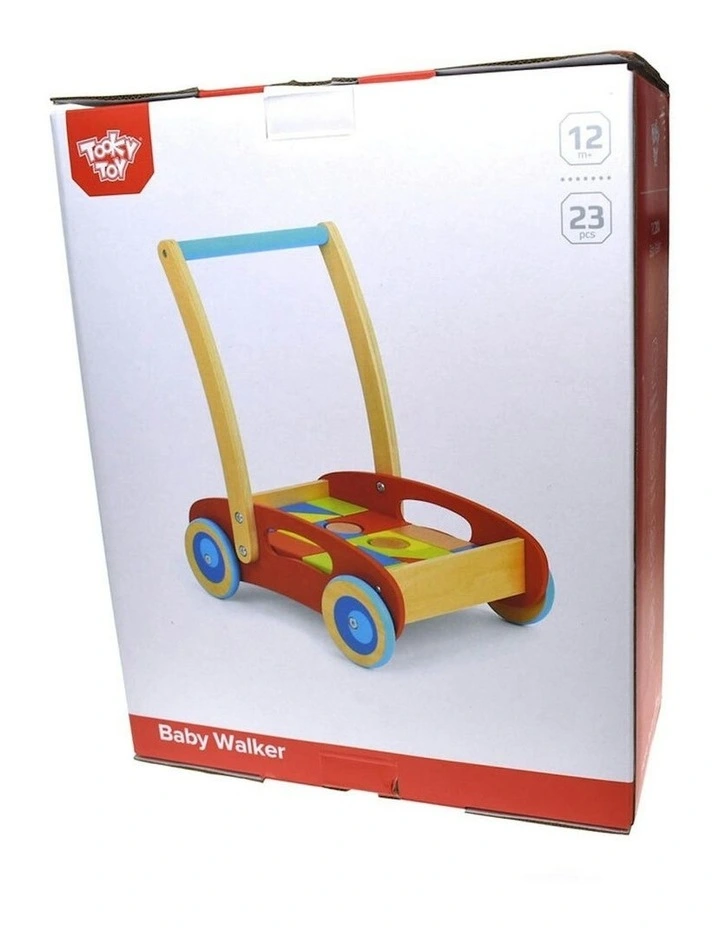 Wooden Walker With Blocks Fun Play image 3