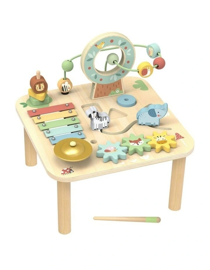 Wooden My Forest Friends Activity Table Play Set image 1