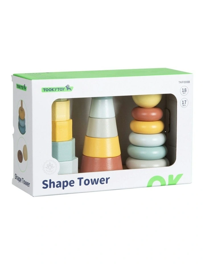 My Forest Friends Shape Tower Set (18months +) image 2