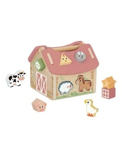 My Forest Friends Farmhouse Shape Sorter Play Set 18m+