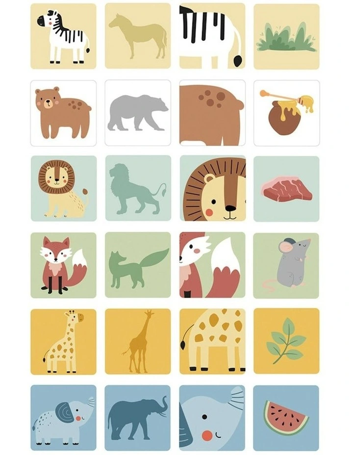 My Forest Friends Stacking Animal Blocks Board Game 3y+ image 3