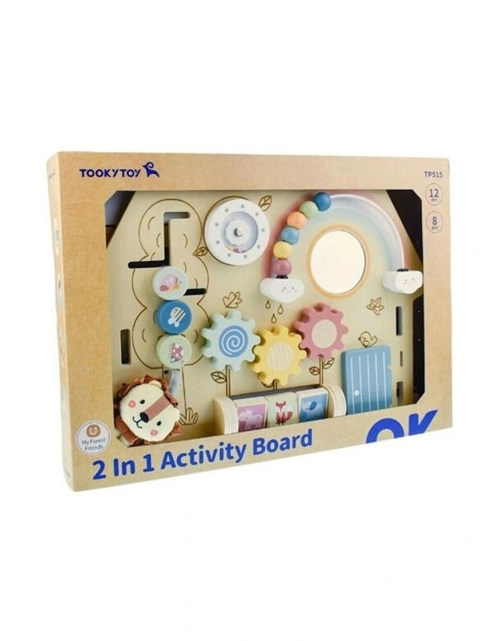 My Forest Friends 2-In-1 Kids Activity Board Interactive Toy 12m+ image 6