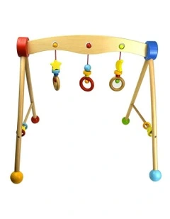 55cm Baby Gym Infant Wooden Activity/Educational Play Fun Game 6m+
