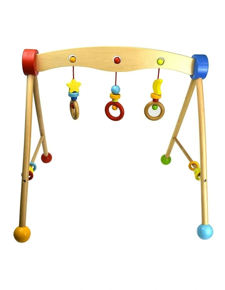 55cm Baby Gym Infant Wooden Activity/Educational Play Fun Game 6m+ image 1