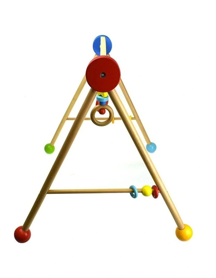 55cm Baby Gym Infant Wooden Activity/Educational Play Fun Game 6m+ image 2
