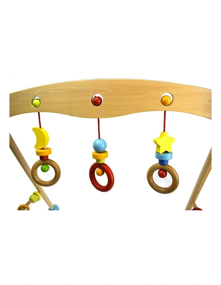 55cm Baby Gym Infant Wooden Activity/Educational Play Fun Game 6m+ image 3