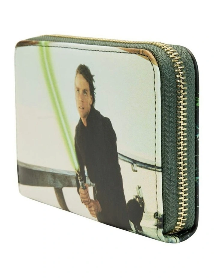 Return of the Jedi Scenes Zip Around Purse Wallet in Multi image 2