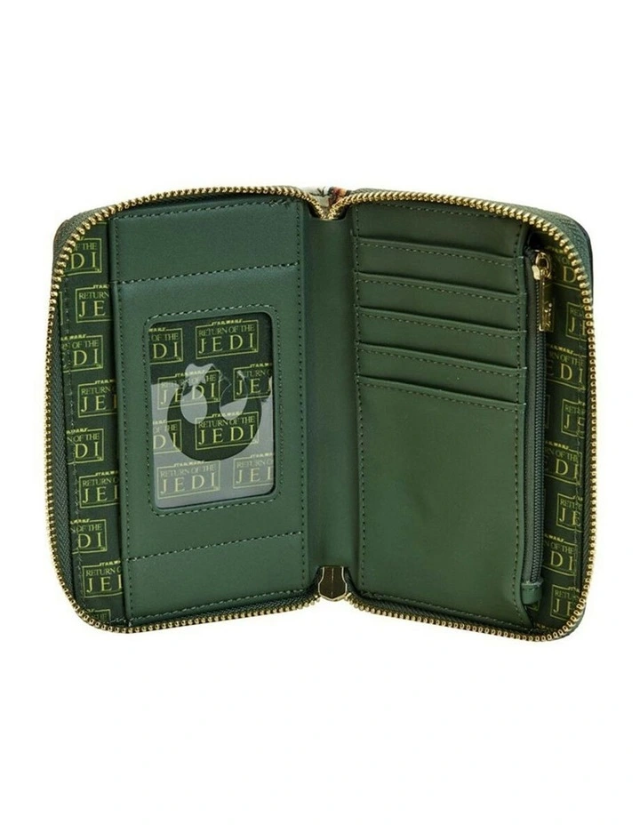 Return of the Jedi Scenes Zip Around Purse Wallet in Multi image 4