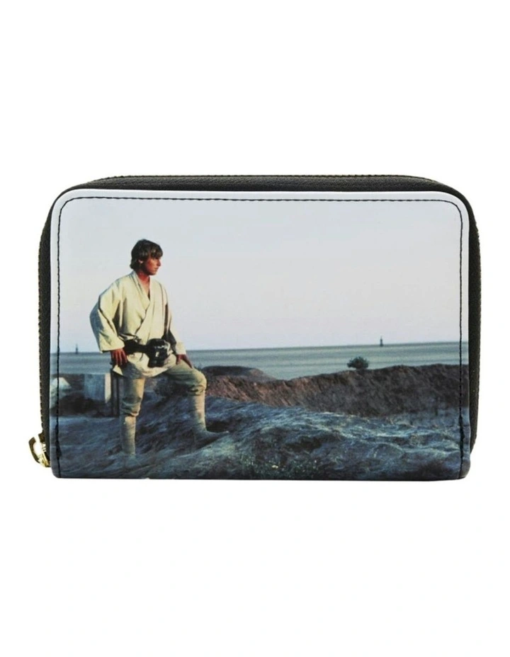 A New Hope Frames Zip Around Wallet/Purse in Multi image 1