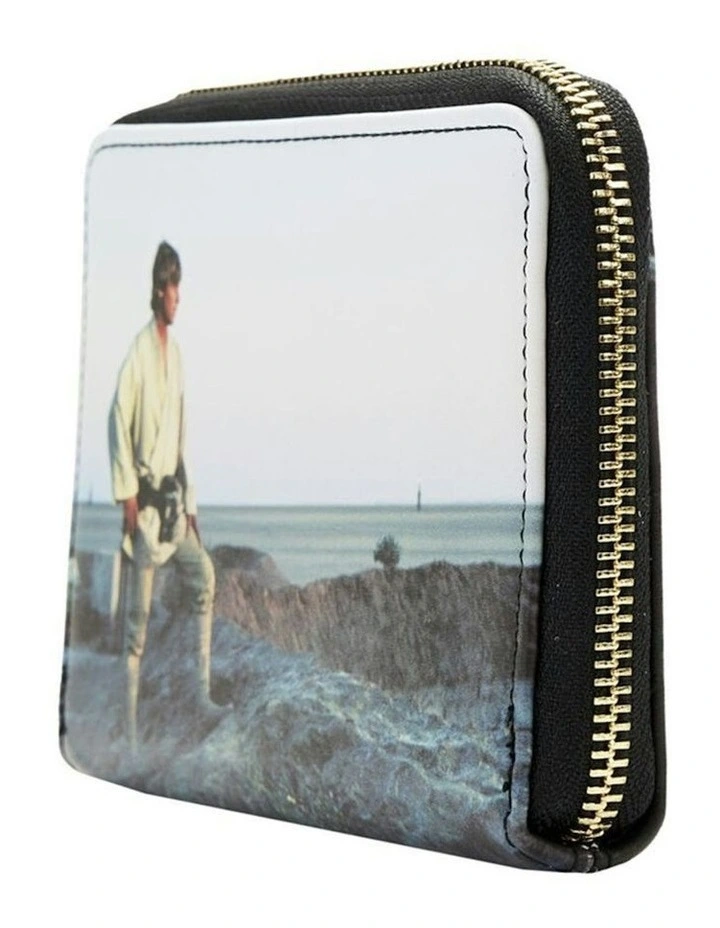 A New Hope Frames Zip Around Wallet/Purse in Multi image 2