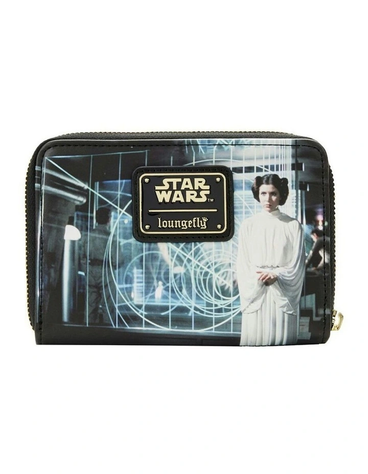 A New Hope Frames Zip Around Wallet/Purse in Multi image 3