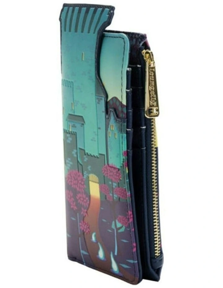 Castle Flap Purse Money Coins/Cash Wallet Organiser in Multi image 6