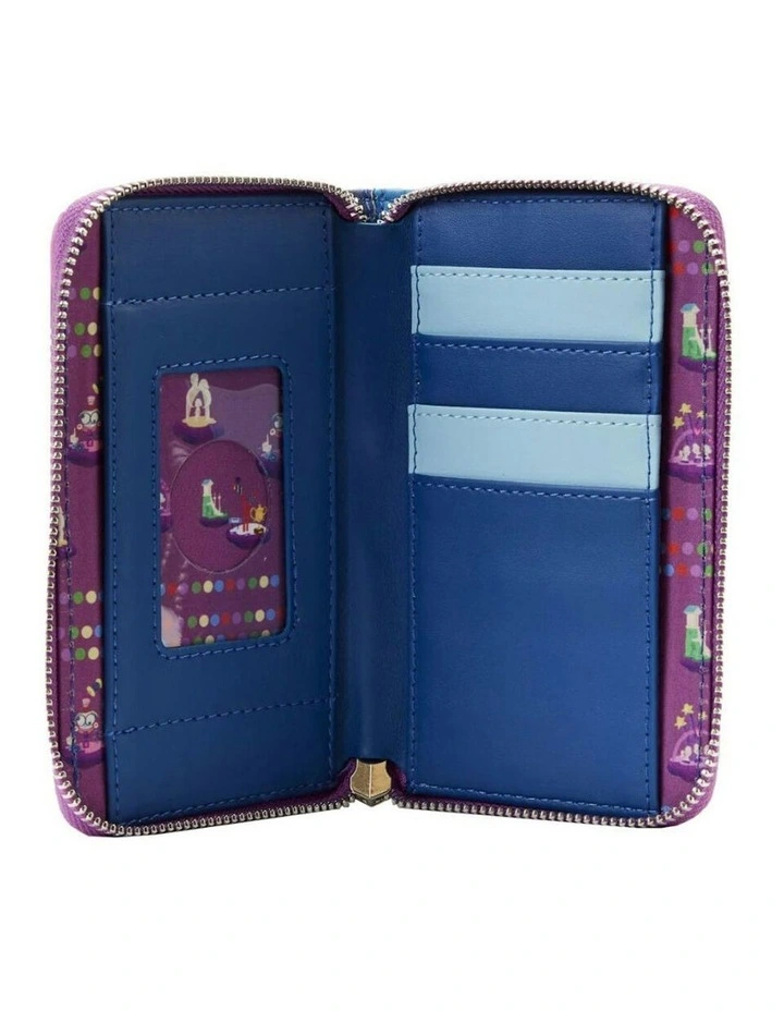 Control Panel Zip Around Coin Purse Wallet Card Holder in Multi image 4