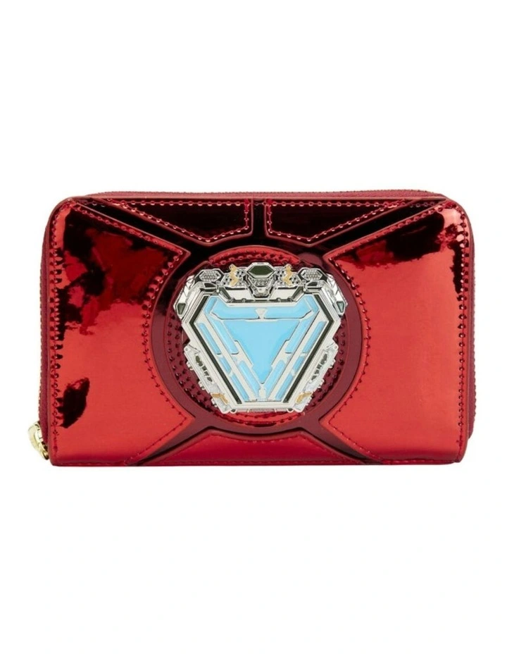 Iron Man 15th Anniversary Costume Zip Around Purse Wallet in Red image 1